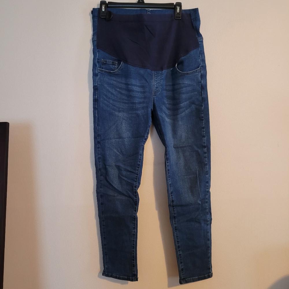 SHEIN skinny maternity jeans